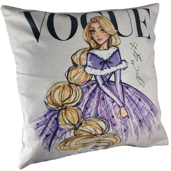 Rapunzel Princess Accent Pillowcase Tangled Sham Pillow Cushion Cover Home Decor - Picture 1 of 10